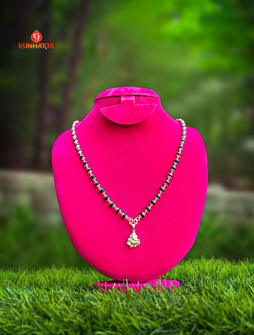 Karingali mala with ganapathi locket