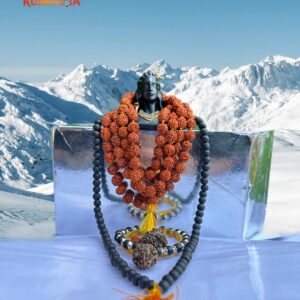 Rudraksham With Karimgali Mala